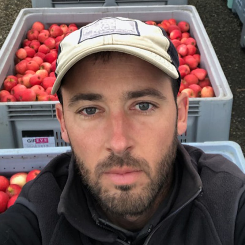 Jean-Christophe Girodolle, producteur de pommes Evelina
