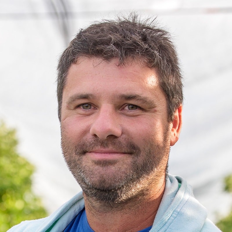 Rémi Mathou, producteur de pommes Evelina
